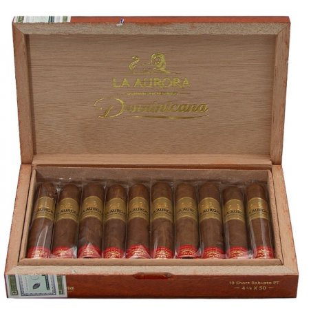 Trabucuri La Aurora Dominicana Short Robusto (10)