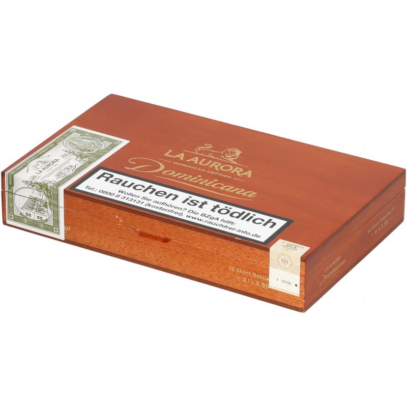 Trabucuri La Aurora Dominicana Short Robusto (10)