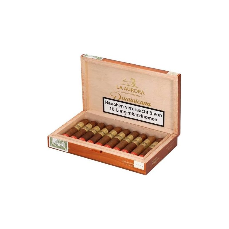 Trabucuri La Aurora Dominicana Short Robusto (10)