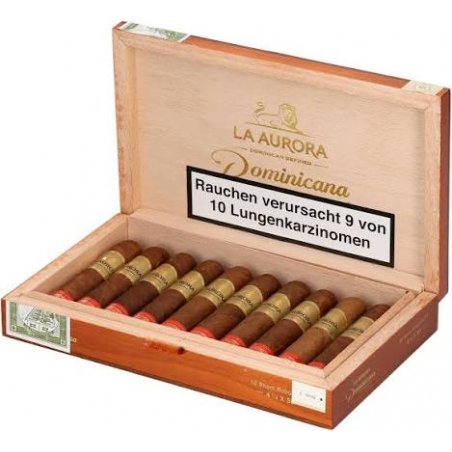 Trabucuri La Aurora Dominicana Short Robusto (10)