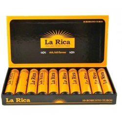 Trabucuri La Rica Natural Connecticut Robusto Tubos (10)
