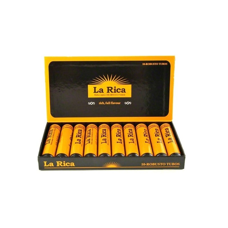Trabucuri La Rica Natural Connecticut Robusto Tubos (10)