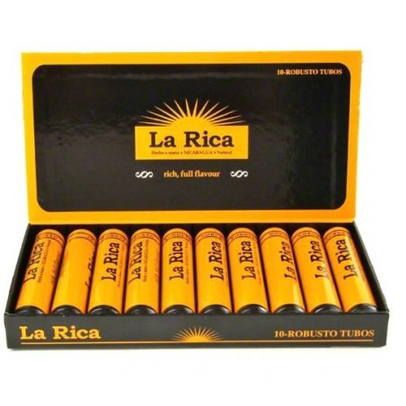 Trabucuri La Rica Natural Connecticut Robusto Tubos (10)