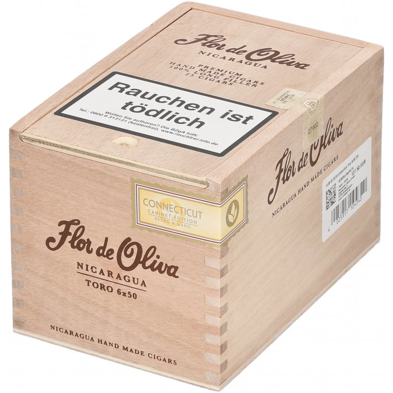 Trabucuri Oliva Flor de Oliva Connecticut Toro 25