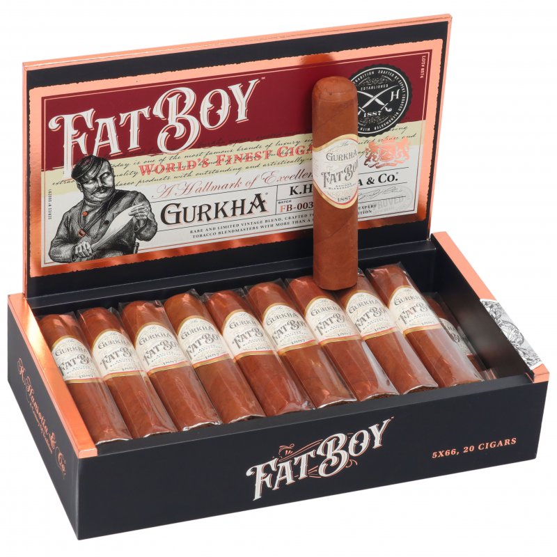 Trabucuri Gurkha Fat Boy Habano 5x66 (20)