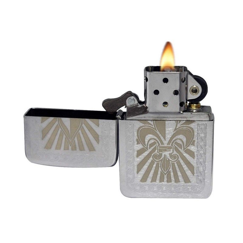 Bricheta Zippo 28325 1941 Fleur De Lis