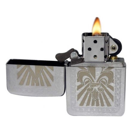 Bricheta Zippo 28325 1941 Fleur De Lis