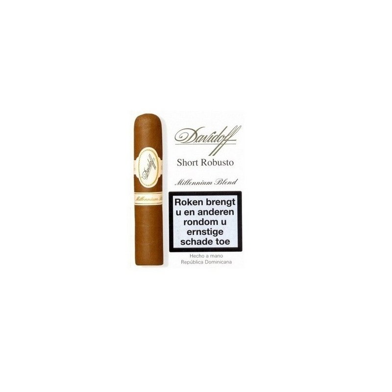 Trabucuri Davidoff Millennium Blend Short Robusto Cello 4