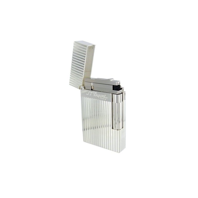 Bricheta S.T. Dupont Ligne 2 Silver Montparnasse Vertical Lines 016817