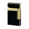 Bricheta S.T. Dupont Ligne 2 Black Lacquer and Gold 016884