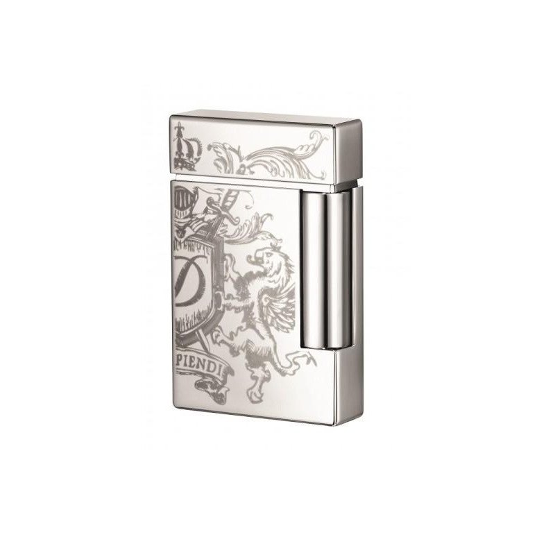 Bricheta S.T. Dupont Ligne 8 Blason Finition Chrome 025115