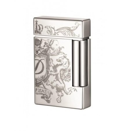 Bricheta S.T. Dupont Ligne 8 Blason Finition Chrome 025115