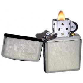 Bricheta Zippo 28469 Oriental Abstract