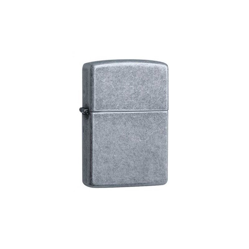 Bricheta Zippo 121FB Antique Silver Plate