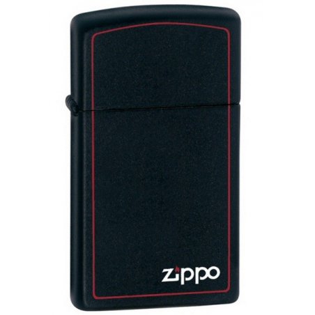 Bricheta Zippo 1618ZB Black Matte Slim