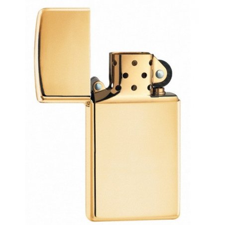 Bricheta Zippo 1654B High Polish Brass Slim