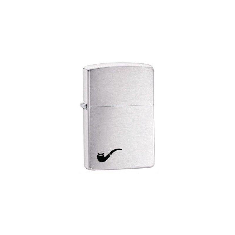 Bricheta Zippo 200PL Brushed Chrome Pipe Lighter