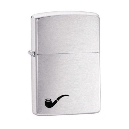 Bricheta Zippo 200PL Brushed Chrome Pipe Lighter