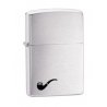 Bricheta Zippo 200PL Brushed Chrome Pipe Lighter
