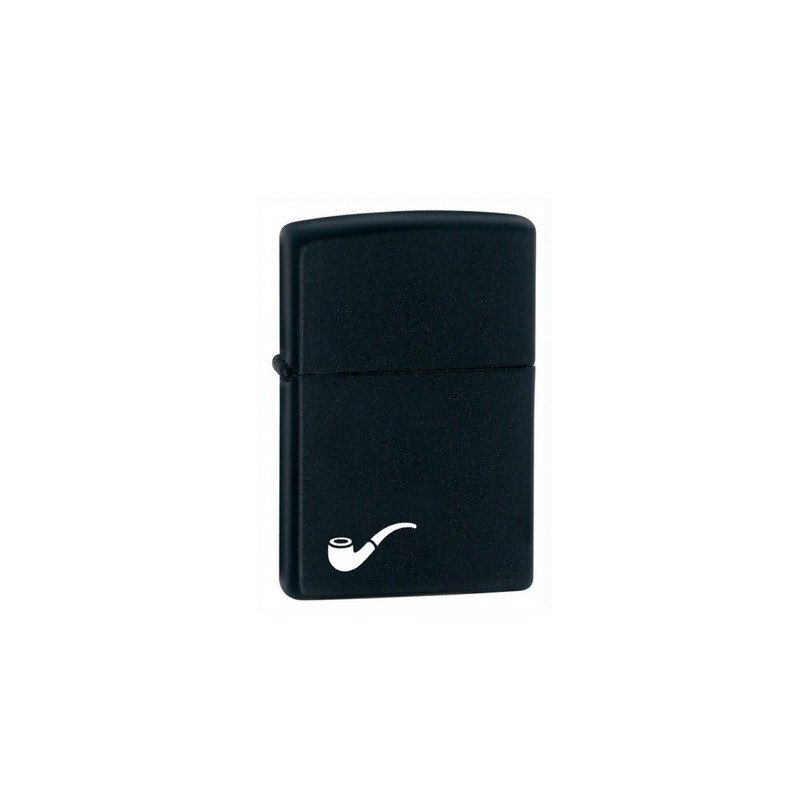 Bricheta Zippo 218PL Black Matte Pipe Lighter