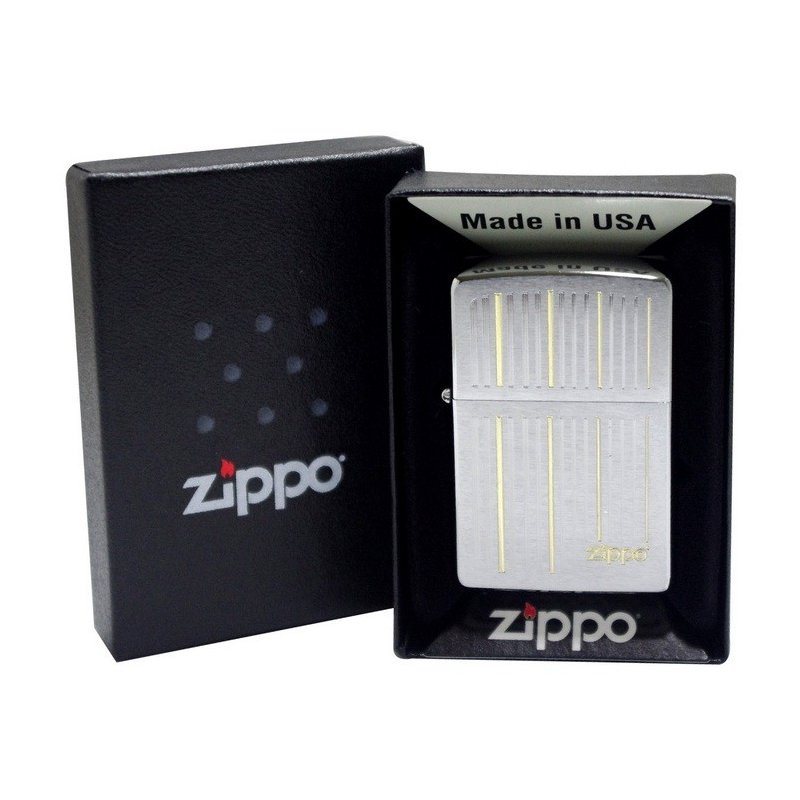 Bricheta Zippo 28646 Brushed Chrome