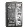 Bricheta Zippo 28577 Gray Dusk Jack Daniels Windproof
