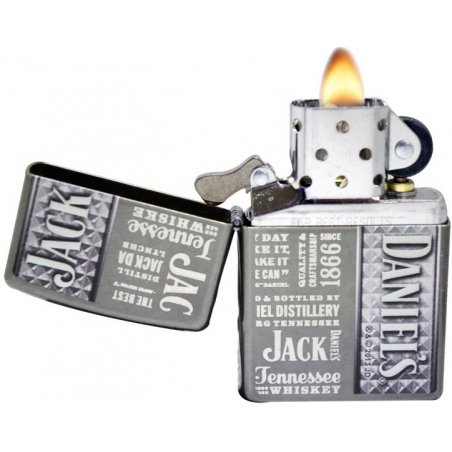 Bricheta Zippo 28577 Gray Dusk Jack Daniels Windproof