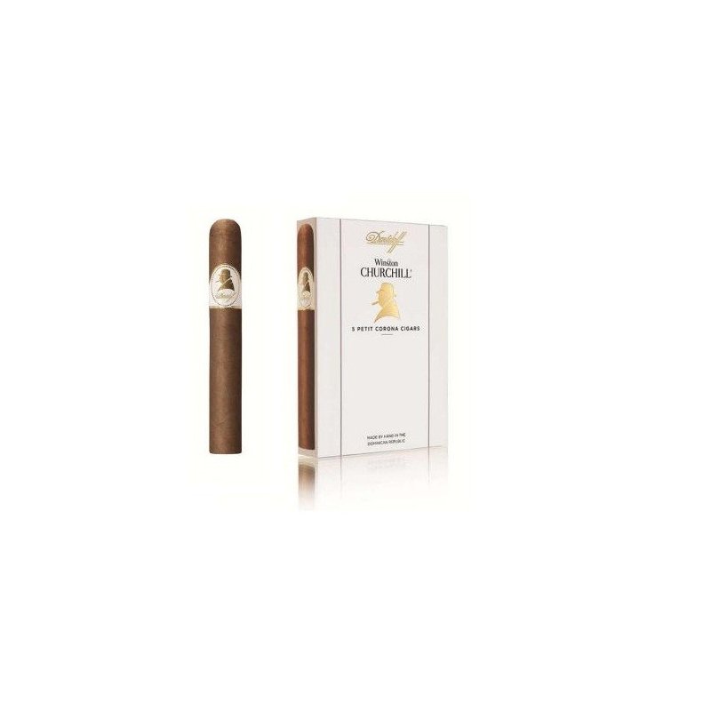 Trabucuri Davidoff Winston Churchill Petit Corona Cello 5