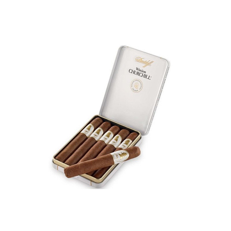Trabucuri Davidoff Winston Churchill Petit Panetela Cello 5