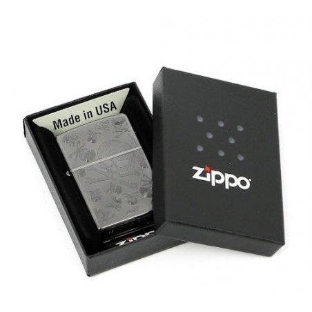 Bricheta Zippo 28685 Iced Skulls