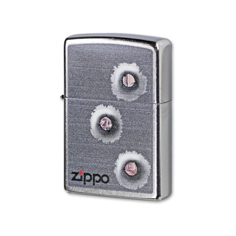 Bricheta Zippo 28870 Bullet Holes