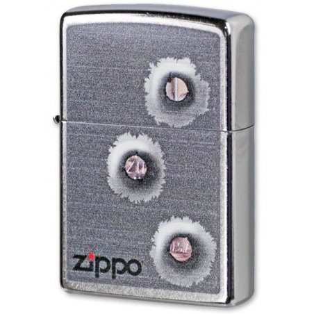 Bricheta Zippo 28870 Bullet Holes