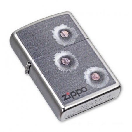 Bricheta Zippo 28870 Bullet Holes