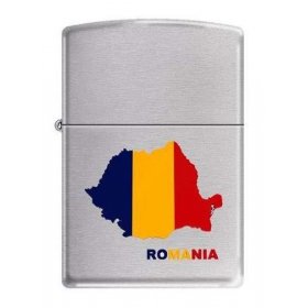 Bricheta Zippo 200CI013052 Map of Romania