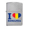 Bricheta Zippo 24648CI013053 I Love Romania