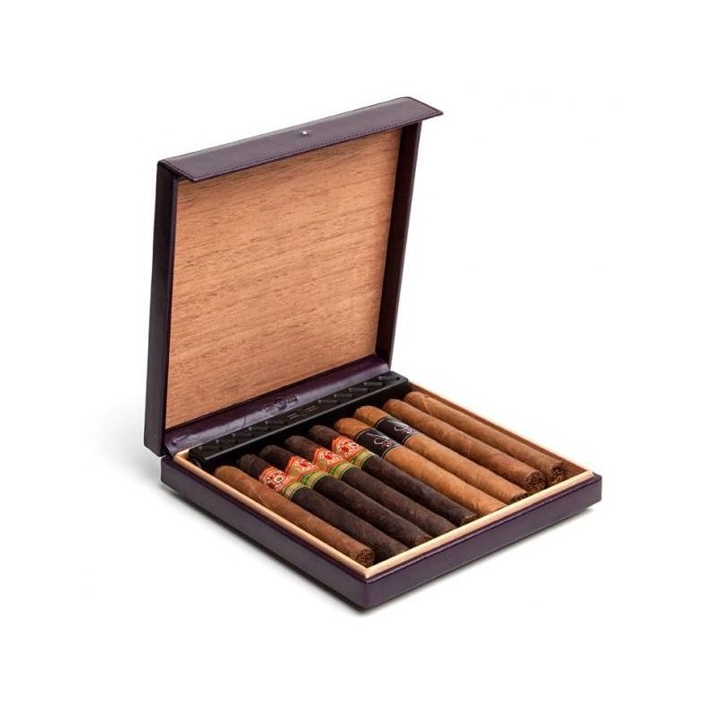 Humidor de calatorie Dunhill Bulldog Travel Purple 10