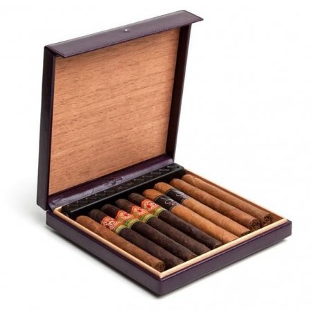 Humidor de calatorie Dunhill Bulldog Travel Purple 10