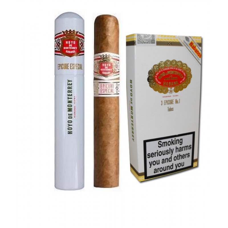 Trabucuri Hoyo de Monterrey Epicure No 1 Tubos 3