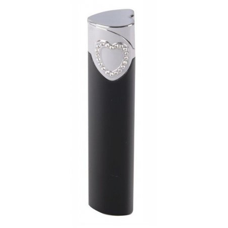 Bricheta Hadson 10291 Heart Black Crystal Swarovski