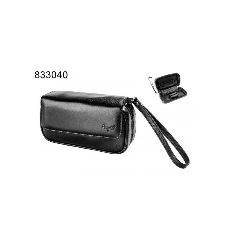 Borseta 3 pipe Angelo Black