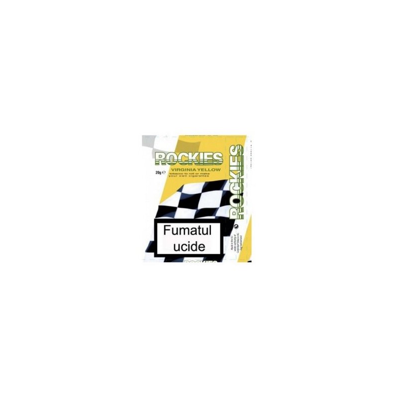 Tutun de rulat tigari Rockies Yellow Virginia 20 g