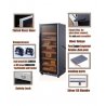Humidor electric 1100 trabucuri Cereg JF288C