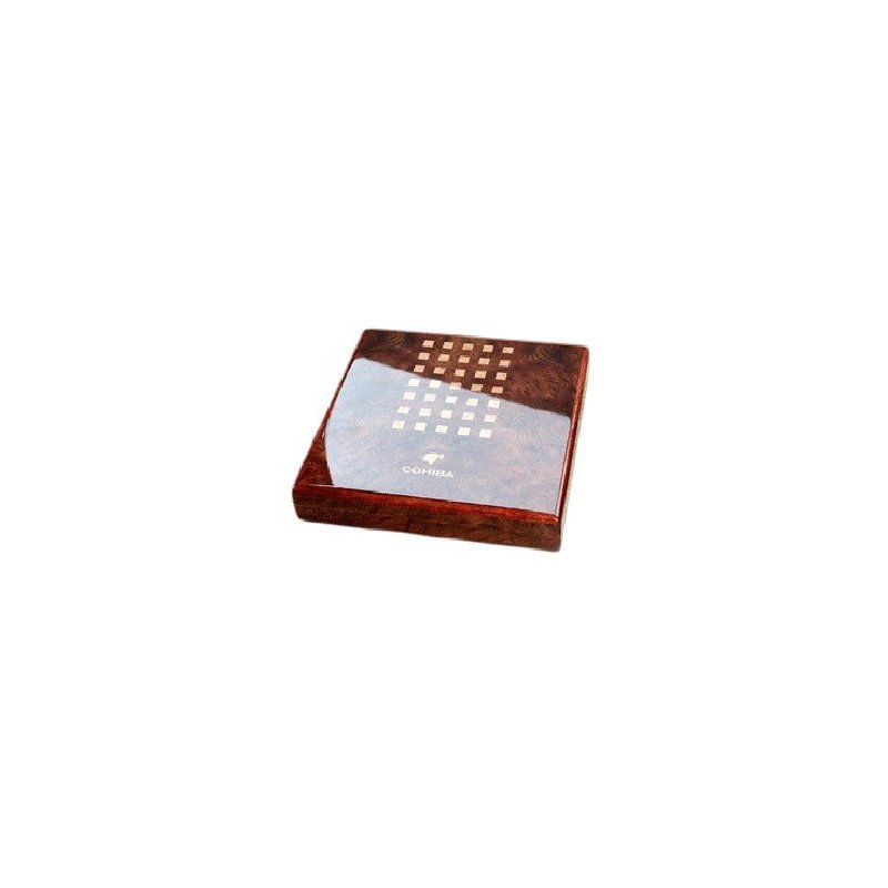 Humidor Desktop Cohiba Wood Marquetry