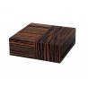 Humidor trabucuri Zino Macassar Mat 50