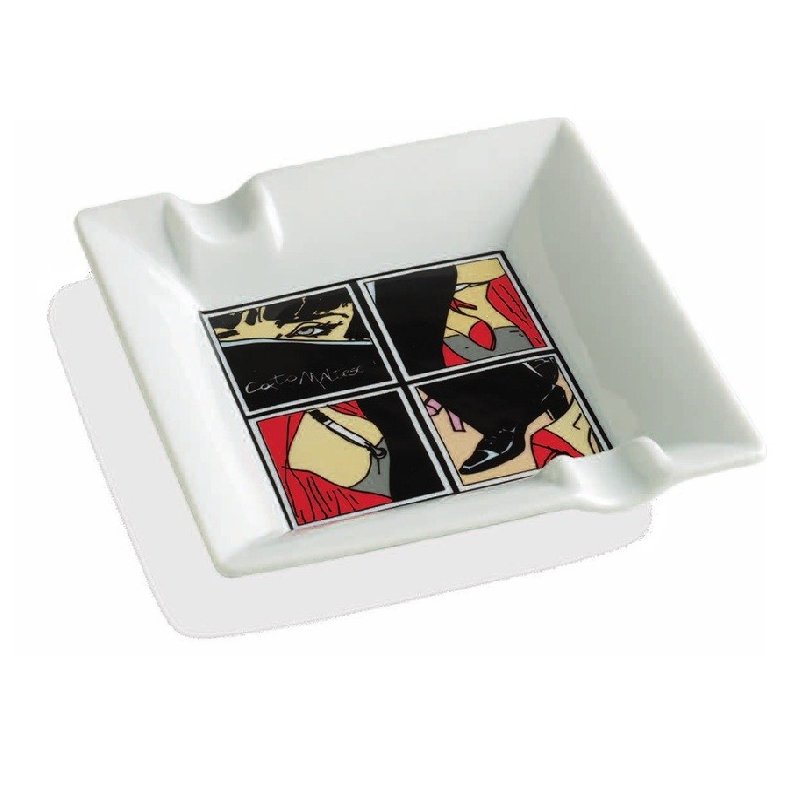 Scrumiera 2 trabucuri Egoist Corto Maltese Tango