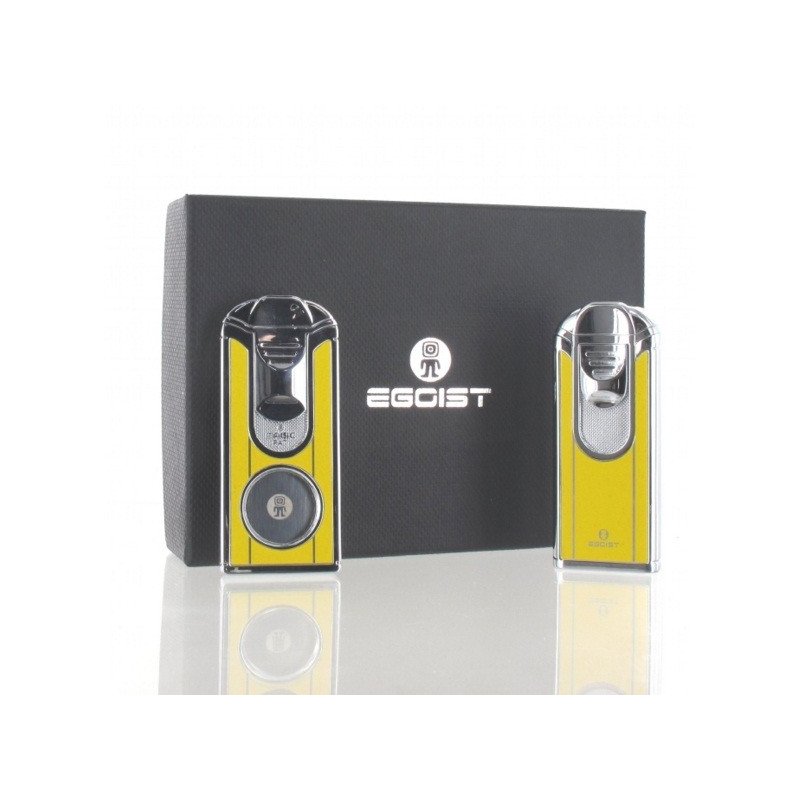 Cutit trabuc set Egoist galben