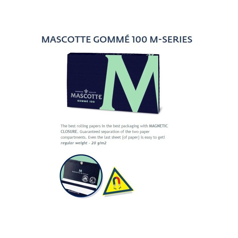 Foite de rulat Mascotte Gomme M Series 20 pachete