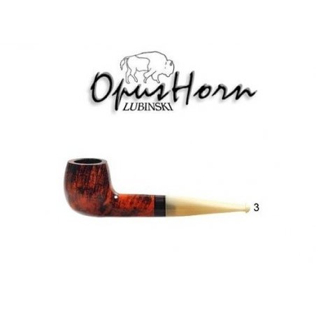 Pipa Opus Horn Arancio Lubinski A3723