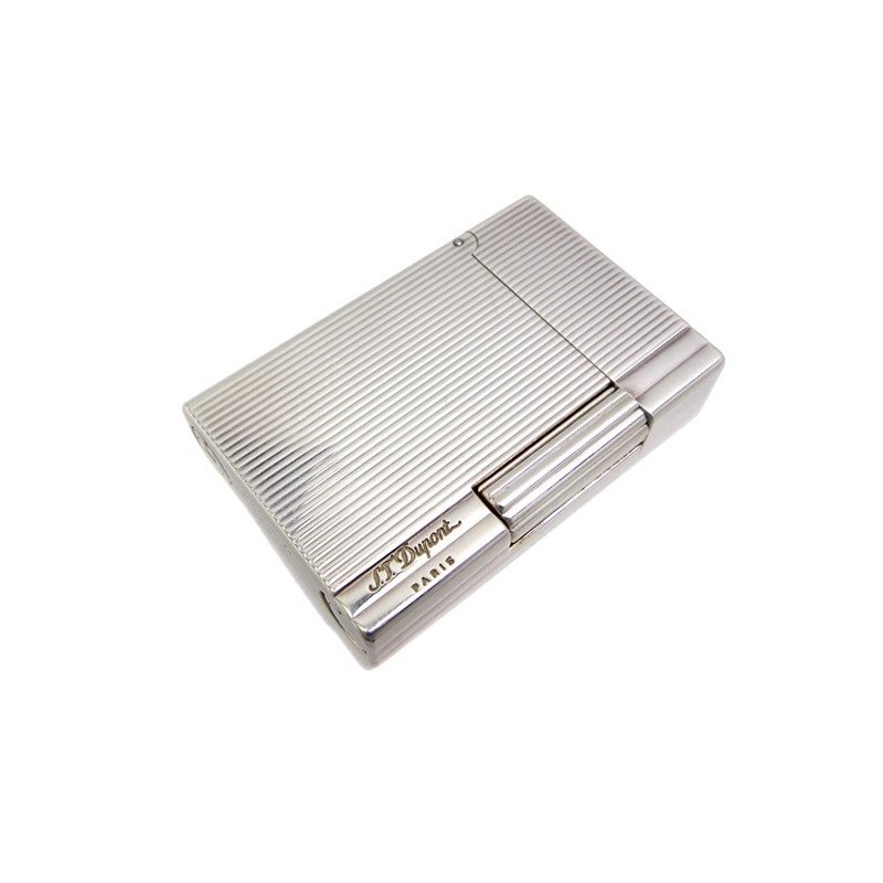 Bricheta S.T Dupont Gatsby Silver Vertical Lines