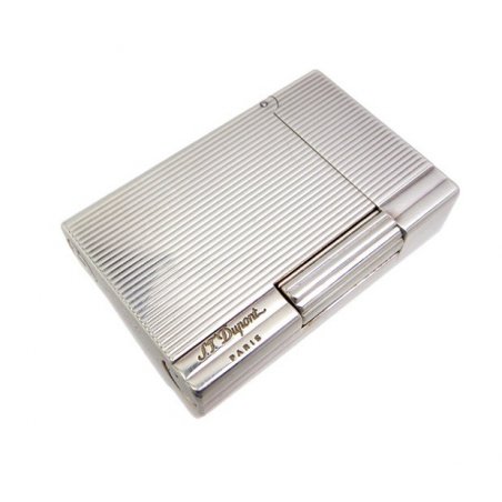 Bricheta S.T Dupont Gatsby Silver Vertical Lines